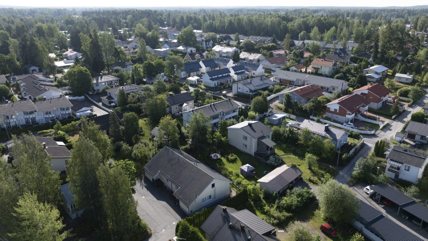 The Metsola residential area in Vantaa. / LEHTIKUVA / ANTTI AIMO-KOIVISTO