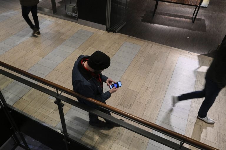 Biometrics can also protect against phone theft. / LEHTIKUVA / MARKKU ULANDER