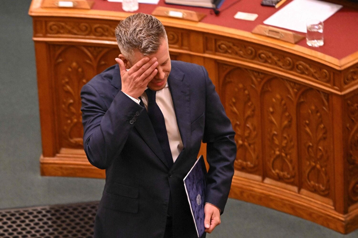 Unkarin pääministeri Péter Magyar