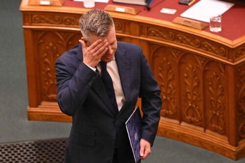 Unkarin pääministeri Péter Magyar