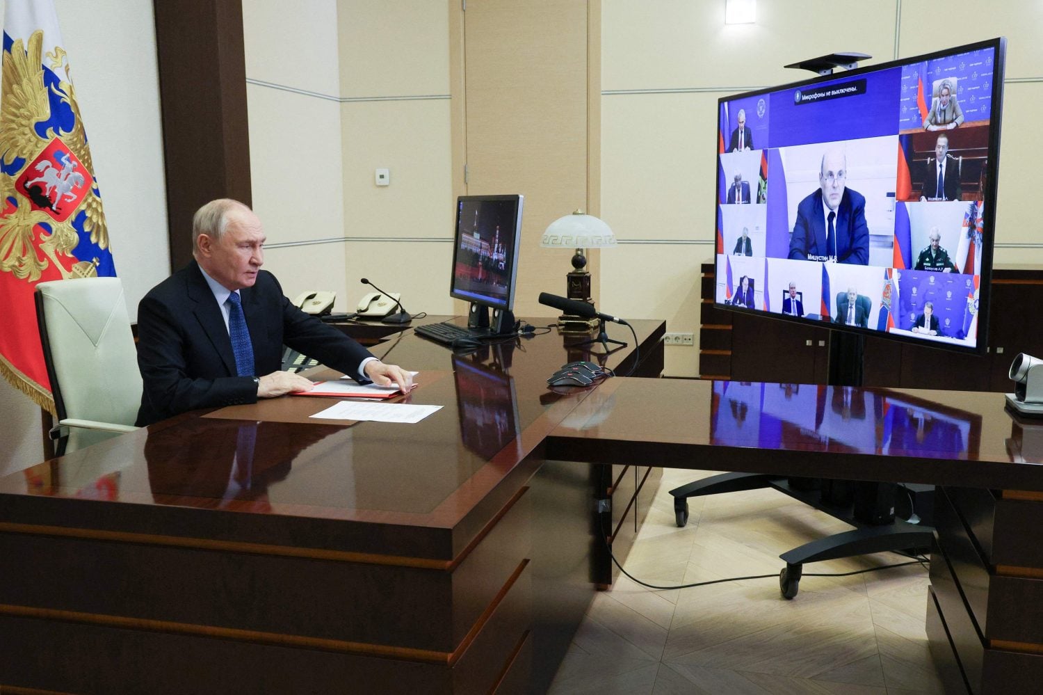 Vladimir Putin. AFP / LEHTIKUVA / VYACHESLAV PROKOFYEV