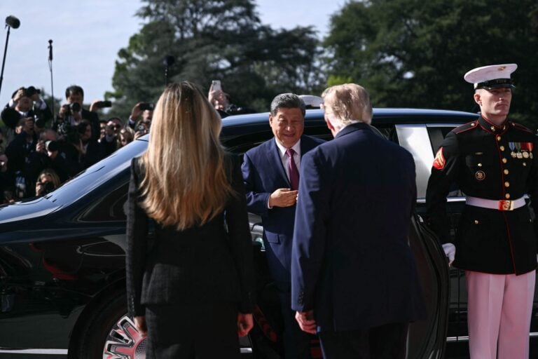 Donald Trump tapasi Xi Jinpingin Washington D.C.:ssä syyskuussa 2026. / AFP / LEHTIKUVA / BRENDAN SMIALOWSKI