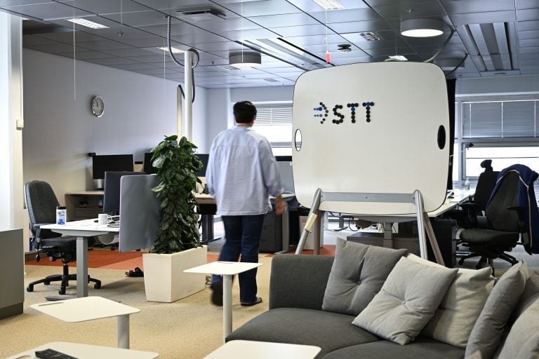STT:n toiminta nykymuodossaan tulee tiensä päähän. LEHTIKUVA / EMMI KORHONEN