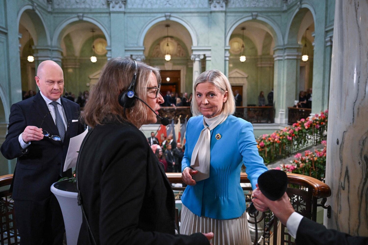 Magdalena Andersson. AFP / LEHTIKUVA / JONATHAN NACKSTRAND