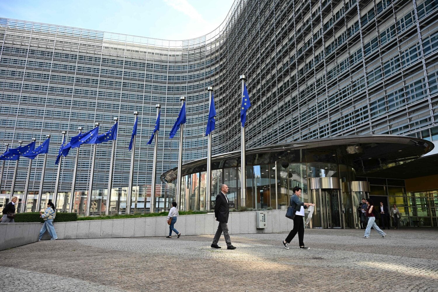 Euroopan komissio Brysselissä vuonna 2025.