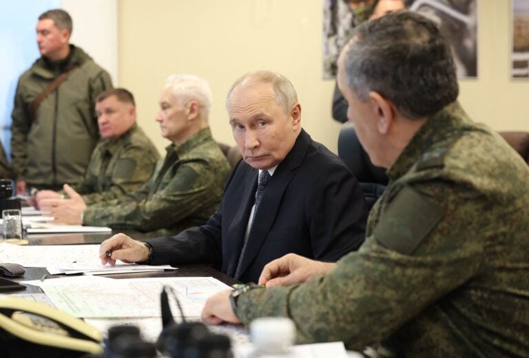 Tiedustelulähteiden mukaan presidentti Vladimir Putin on määrännyt tehostamaan peiteoperaatioita Nato-maita vastaan. AFP / LEHTIKUVA / ALEXANDER KAZAKOV