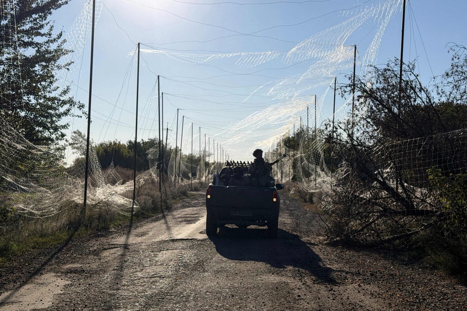 A serviceman of Ukraine's 141st Separate Mechanised Brigade in Dnipropetrovsk region on October 2, 2026. / AFP / LEHTIKUVA / DARYA NAZAROVA / STR ZAPORIZHZHIA