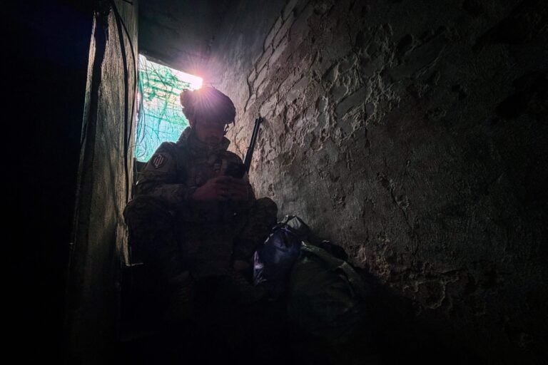 Ukrainalaissotilast Dnipropetrovskin alueella. AFP / LEHTIKUVA / DARYA NAZAROVA (STR ZAPORIZHZHIA