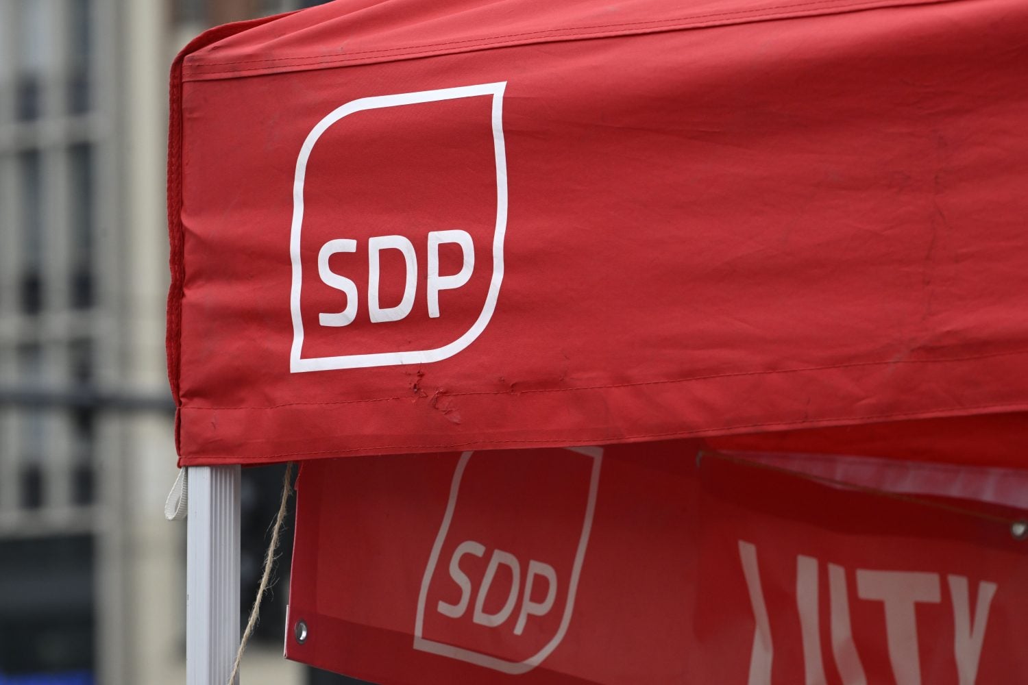 SDP:n puolueteltta. LEHTIKUVA / HEIKKI SAUKKOMAA