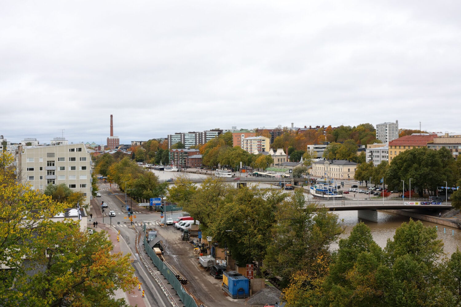 Turun Aurajokirantaa. STR / LEHTIKUVA / LAURA UKKONEN