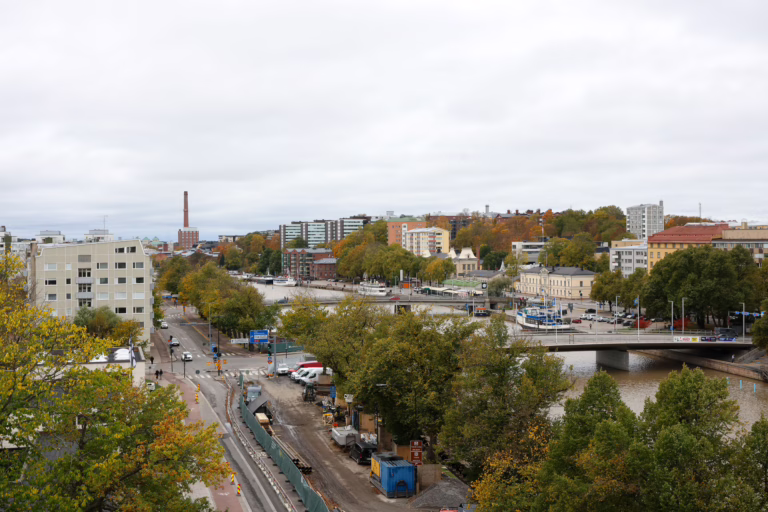 Turun Aurajokirantaa. STR / LEHTIKUVA / LAURA UKKONEN