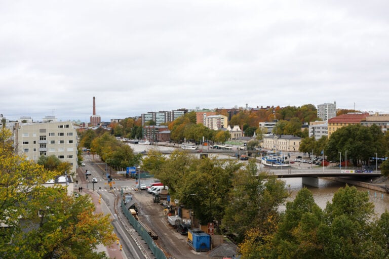 Turun Aurajokirantaa. STR / LEHTIKUVA / LAURA UKKONEN