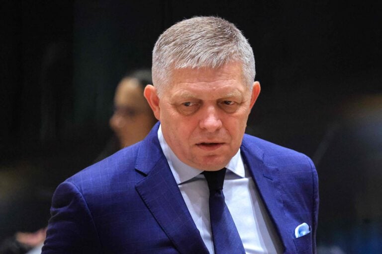 Slovakian pääministeri Robert Fico