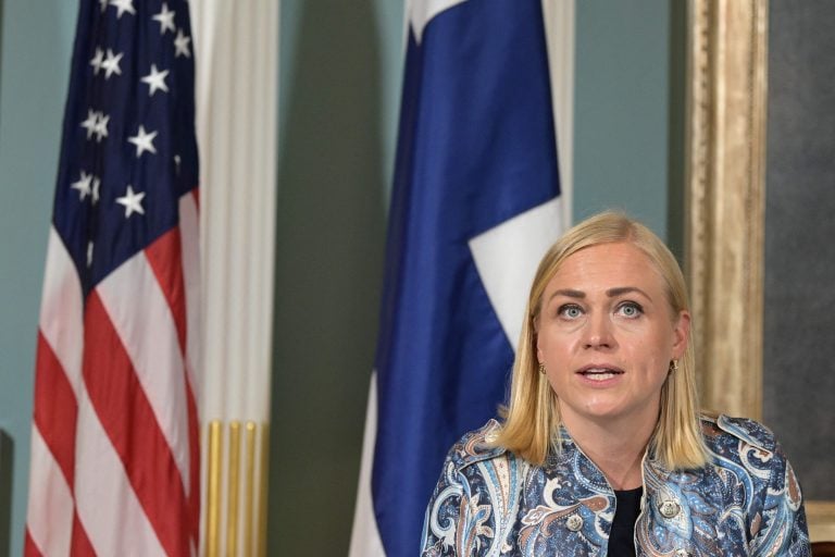Elina Valtonen Washington DC:ssä 29. lokakuuta