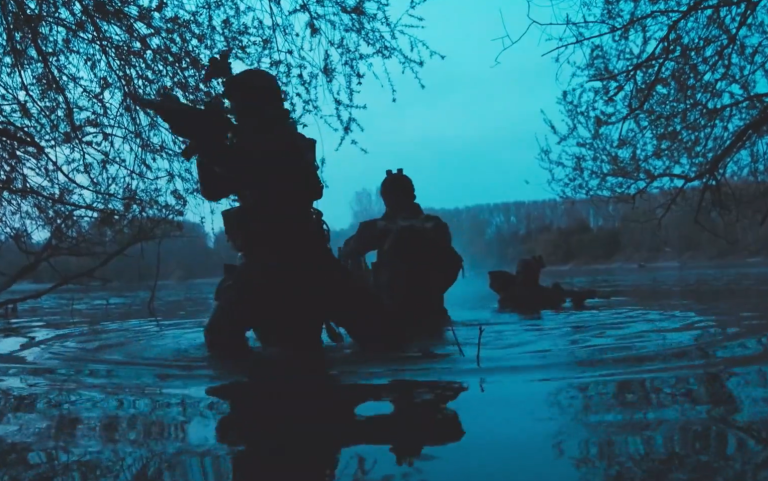 Kommando Spezialkräften sotilaita harjoituksessa. / Bundeswehr