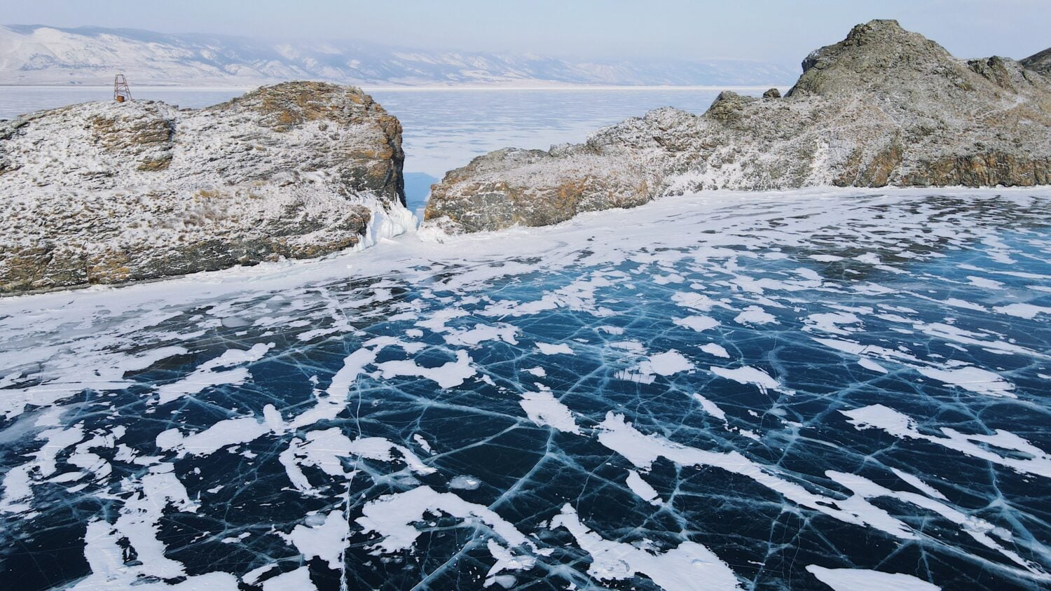 Talvinen Baikaljärvi. / Nadezhda Moryak