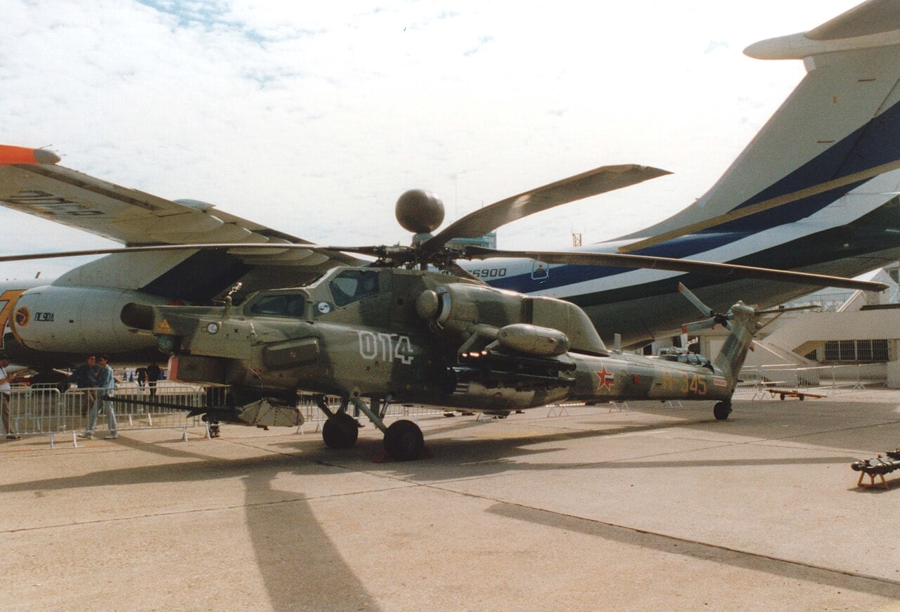 Mi-28. Wikimedia Commons Alexander Flühmann CC BY-SA 3.0