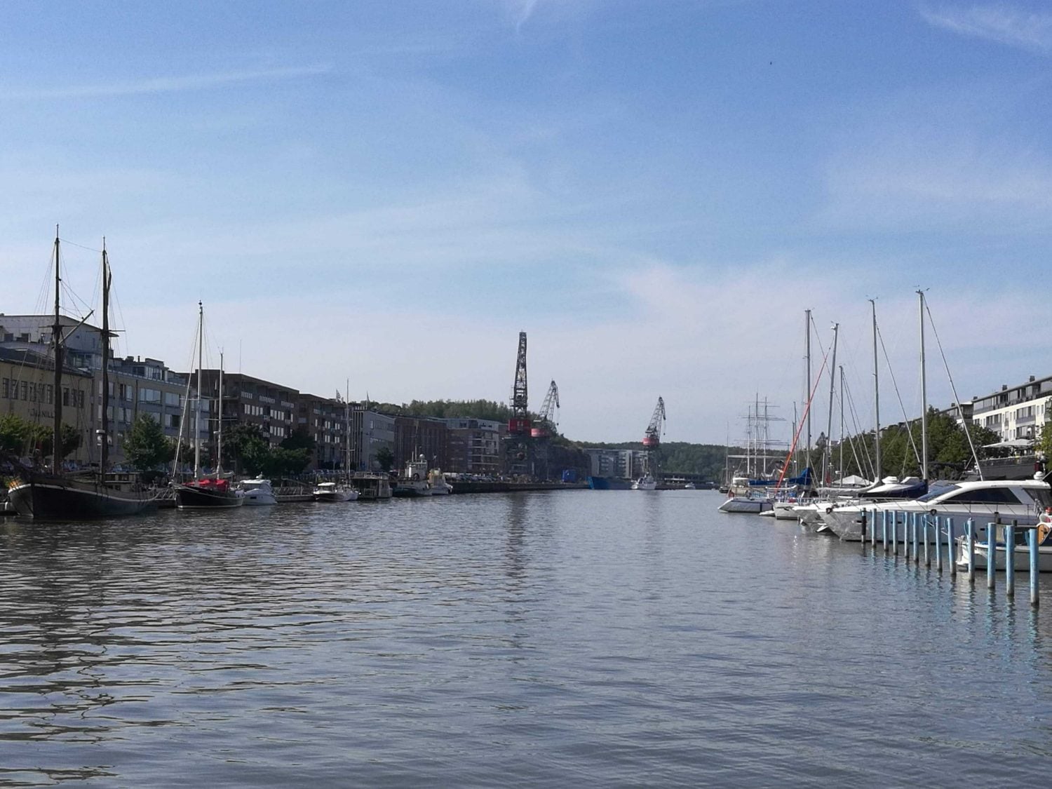 Aurajoki Turussa. Arkistokuva. VILLE MÄKILÄ