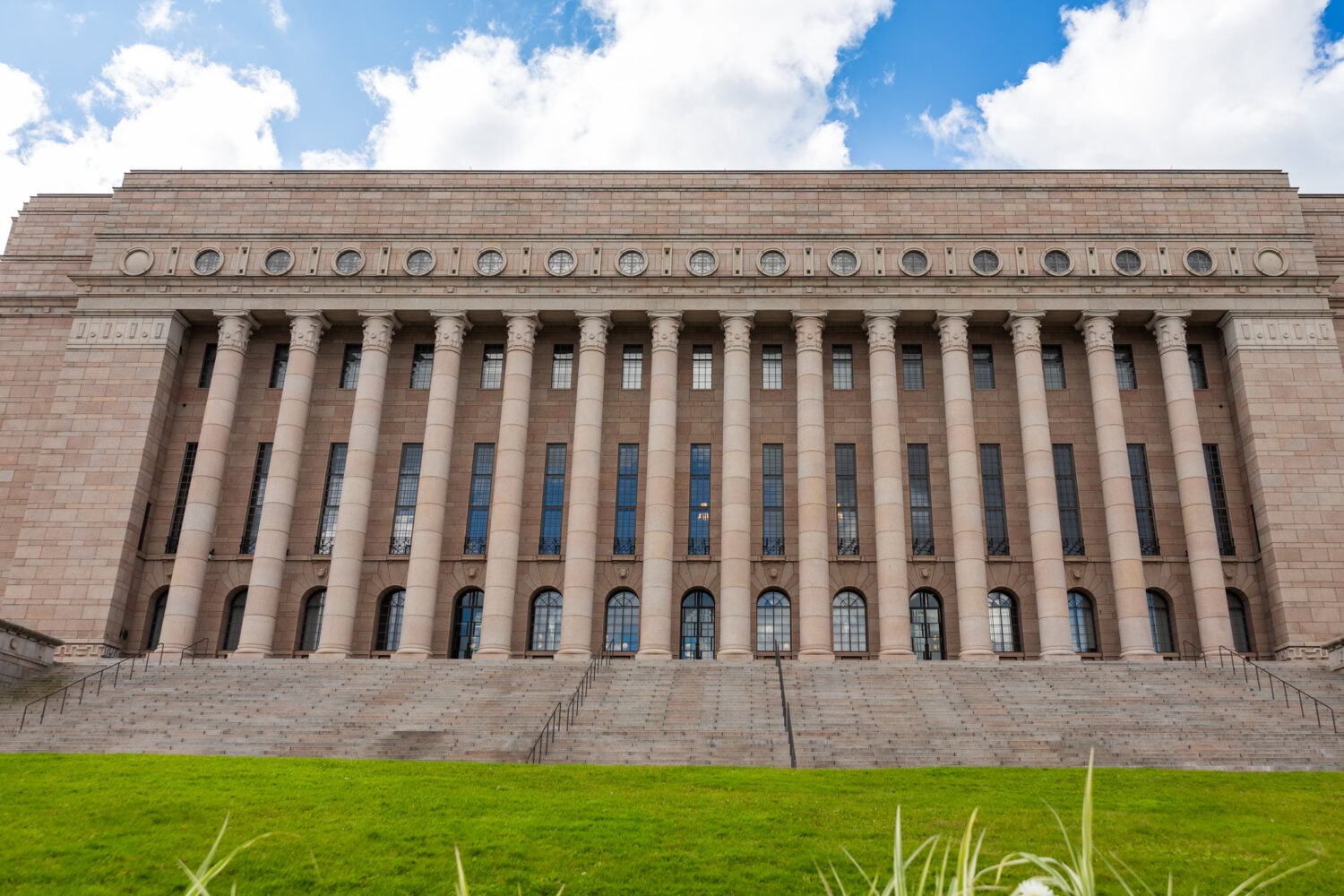 Eduskuntatalo Helsingissä. / Henri Korpi