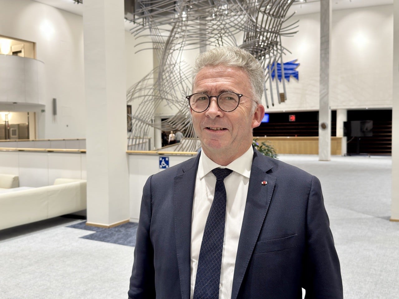 Christophe Gomart johti aiemmin Ranskan erikoisoperaatioita ja sotilastiedustelua. MIKA HORELLI/VERKKOUUTISET