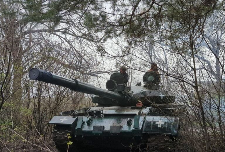 T-62M-taistelupanssarivaunu Ukrainan käytössä. / ArmyInform