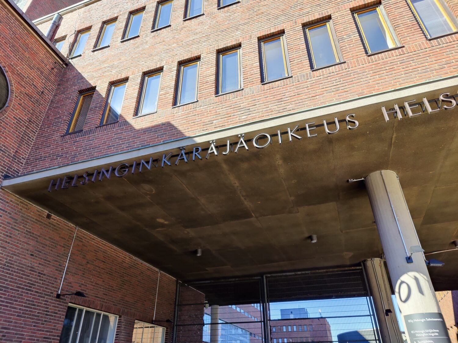 Helsingin käräjäoikeus. VILLE MÄKILÄ