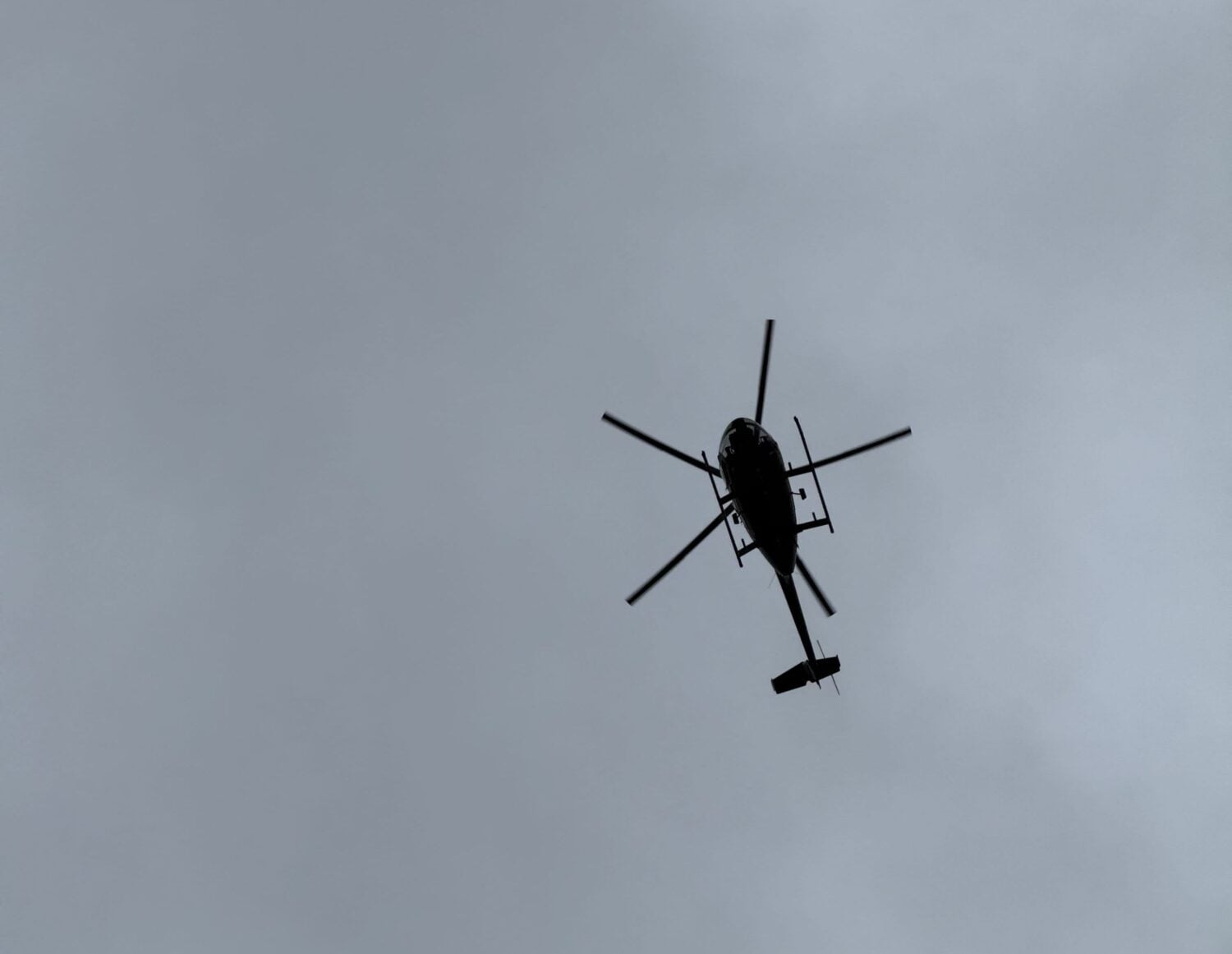 MD 500 -helikopteri Espoossa. / Kuva: Antti Kirkkala