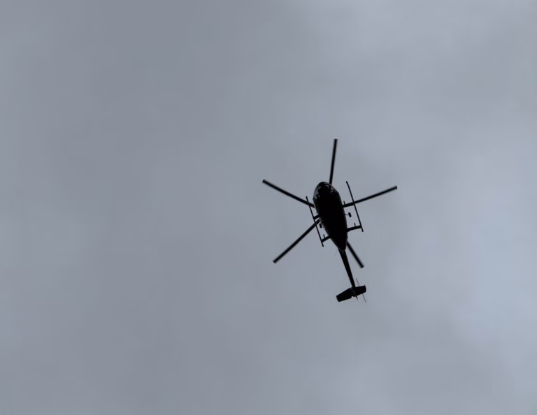 MD 500 -helikopteri Espoossa. / Kuva: Antti Kirkkala