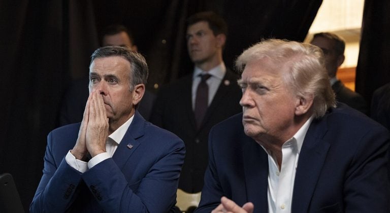 John Ratcliffe ja Donald Trump. White House Photo