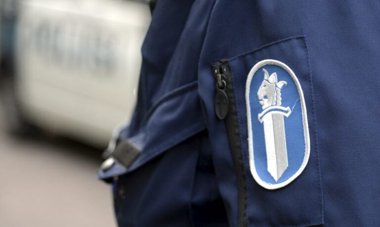 Poliisiviranomainen Helsingissä