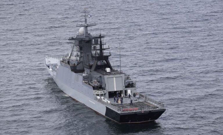 Alus on varustettu muun muassa 3M24 Uran -ohjuksilla. / Forsvaret