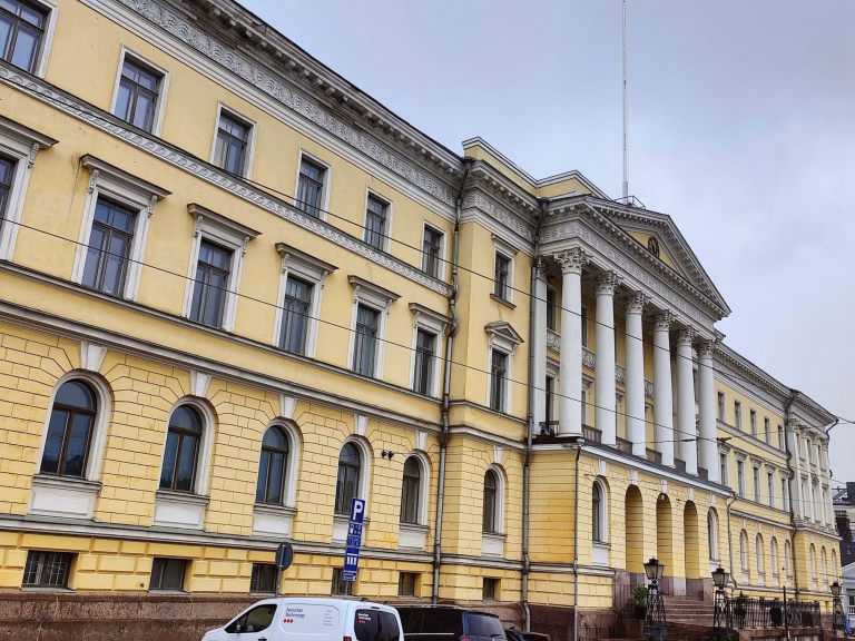 Valtioneuvoston linna Helsingissä. VILLE MÄKILÄ