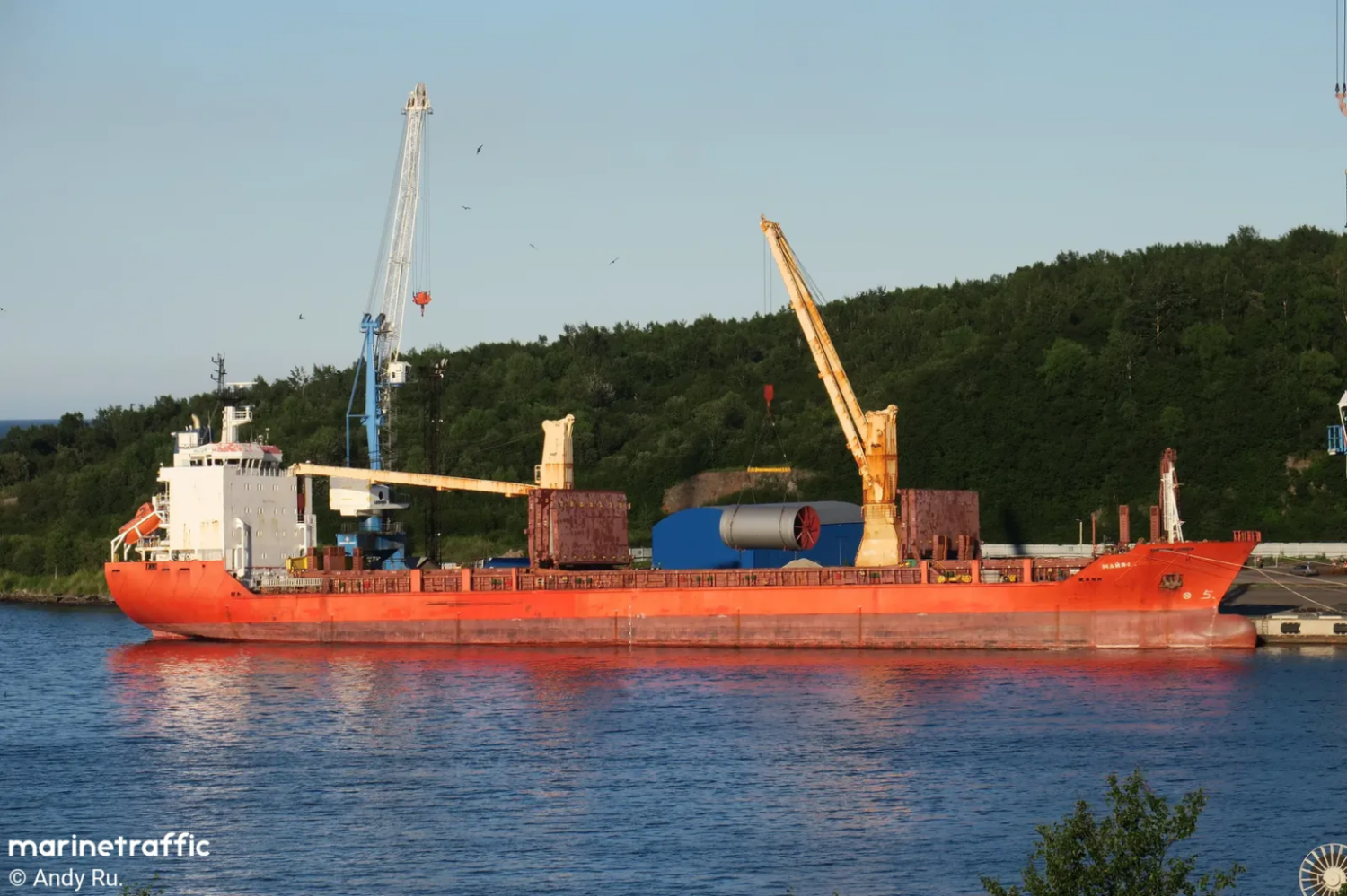 Maia 1 kesällä 2024 Vaninon satamassa Habarovskissa. / ANDY RU / MARINETRAFFIC.COM