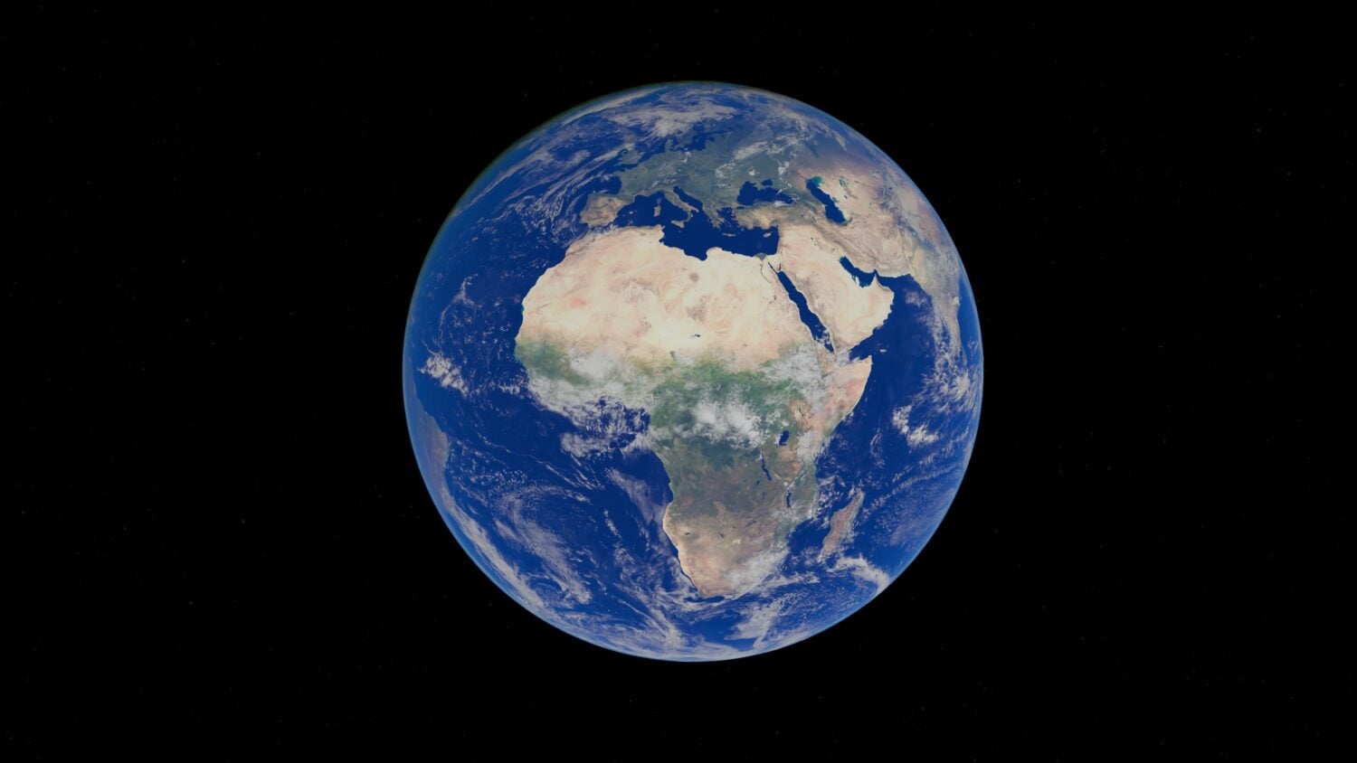 Afrikka satelliittikuvassa. PEXELS