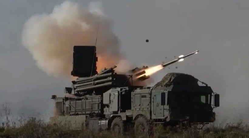 Pantsir-ohjusjärjestelmä. NTV