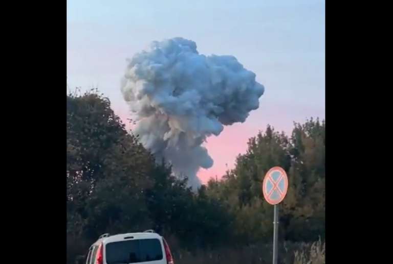 Savupatsas Venäjällä. / X